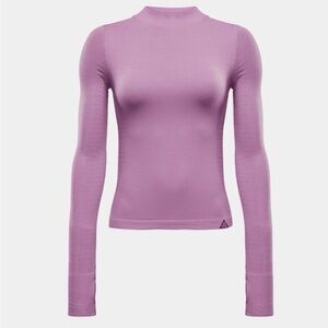 NWT Nike ACG women's Wool Blend Long Sleeve Performance Base Layer- Lavender -XL